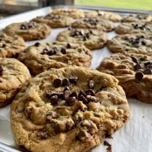 Giant Chocolate Chip Cookies